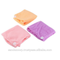 Personalised microfiber hair towel